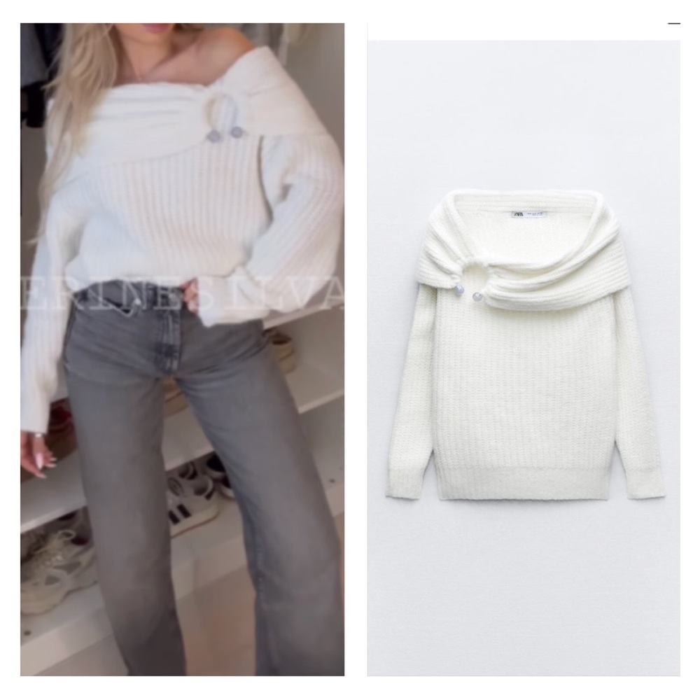 NWT Zara knit sweater